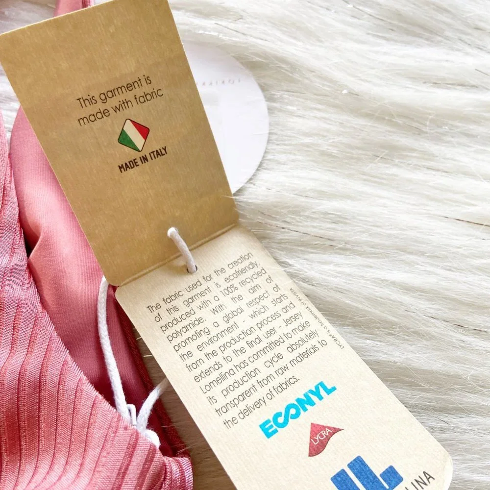 NEW Tori Praver Kaye Rose Gold Knot Bikini Top - Picture 5 of 9